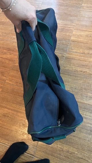 Auténtica bolsa de deporte Lacoste de tenis anos90