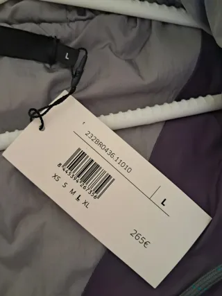 Plumífero Bimba y Lola gris