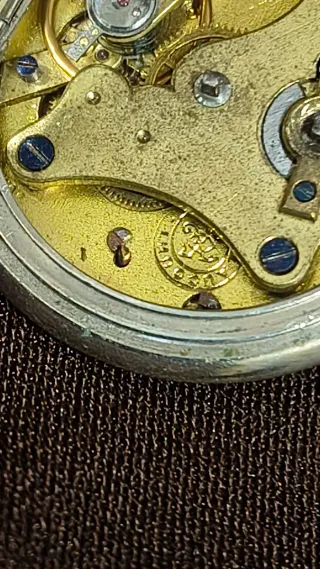 Reloj de bolsillo de plata