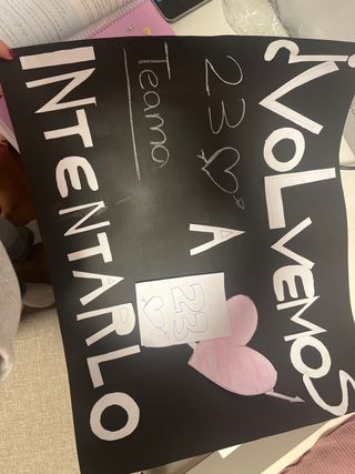 Cartel de mi ex casi algo 