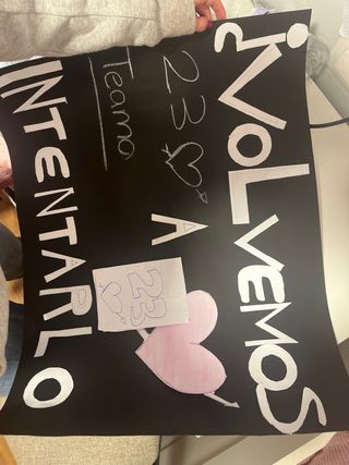 Cartel de mi ex casi algo 