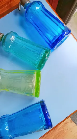 4 Sifones Franceses de Colección.