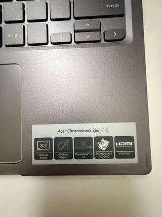 Acer Chromebook Grigio Argento