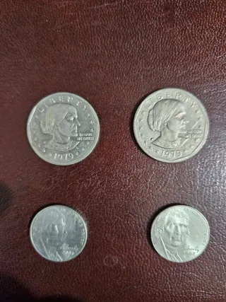 Lote 4 monete americane