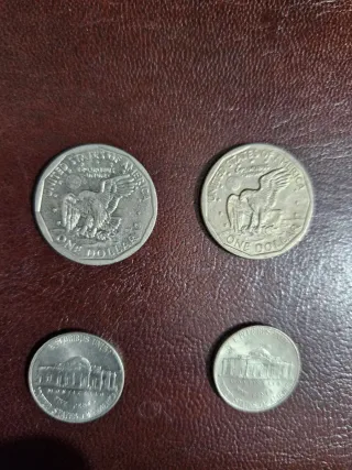 Lote 4 monete americane