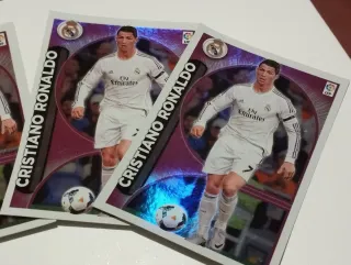 Lote 4 Cromos Cristiano Ronaldo