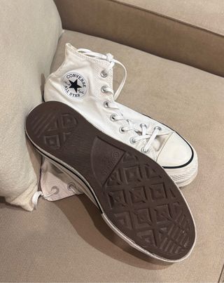 Converse Blancas y Negras T 39.5