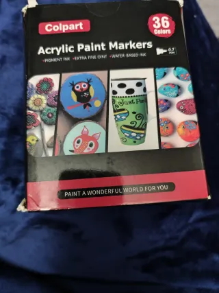 Rotuladores Acrílicos Colpart 36 Colores