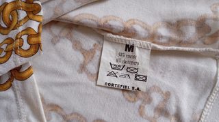 Blusa Cortefiel Cadena Dorada Talla M