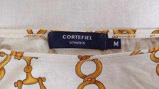 Blusa Cortefiel Cadena Dorada Talla M