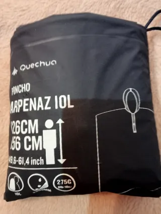 Chubasquero Quechua Arpenaz 10L
