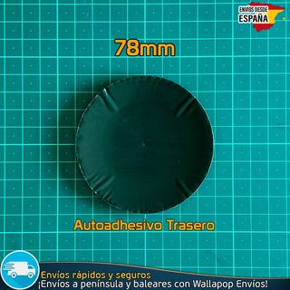 Emblema BMW 78mm Autoadhesivo Aluminio con Relieve