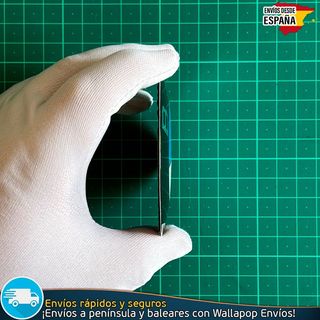 Emblema BMW 78mm Autoadhesivo Aluminio con Relieve