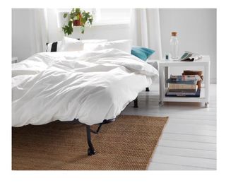 Mesa auxiliar TINGBY con ruedas