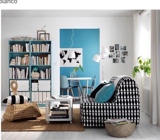 Mesa auxiliar TINGBY con ruedas