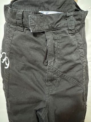 Pantaloni Off-White Uomo Scritta Laterale