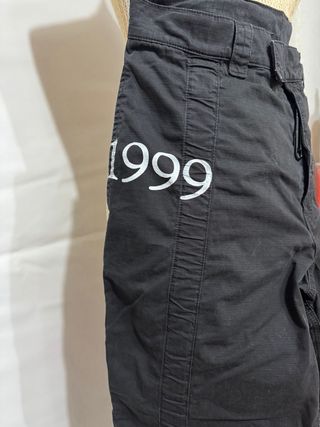 Pantaloni Off-White Uomo Scritta Laterale