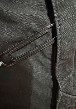 Pantaloni Off-White Uomo Scritta Laterale