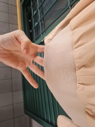 Giacca in Pelle Max&Co. Beige vera pelle