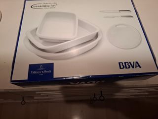 Villeroy & Boch Cerámica Blanca 3 unidades