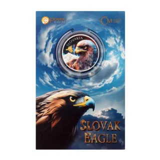 Moneda de Plata 1 Oz SLOVAK EAGLE 2025 Proof 999