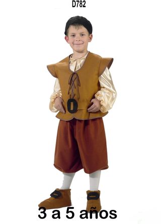 Disfraz ESCUDERO T-1 (3-5 años)