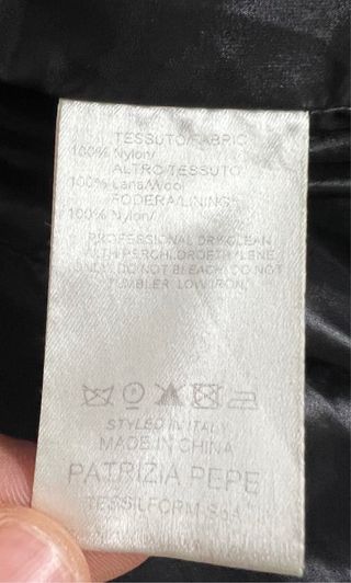 Giubbotto Patrizia Pepe Donna Nero XL