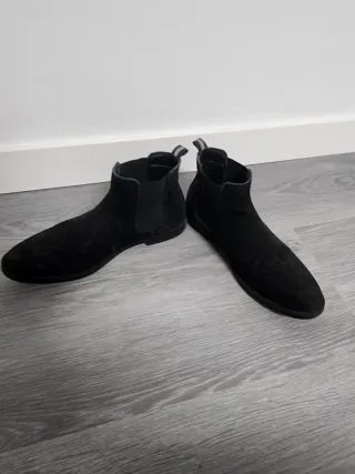 Botines Chelsea negros, camel o gris