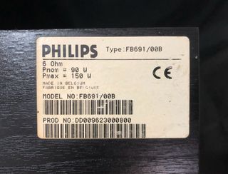 2 Altavoces Philips FB691/00B