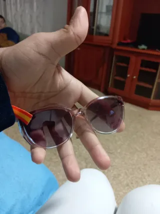 Gafas de sol Ray-Ban rosas y marrones