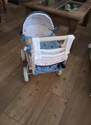 Cochecito de muñecas capota bebé reborn estado imp