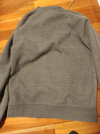 Sudadera Element Gris/Verde Talla L