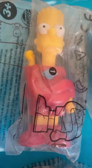 Lote Figuras Los Simpson Burger King