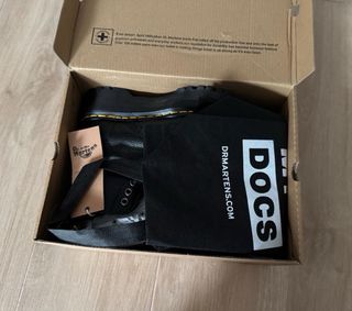 Botas Dr. Martens Negras Sin Estrenar