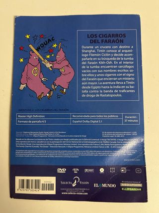 Lote 3 DVD Tintín