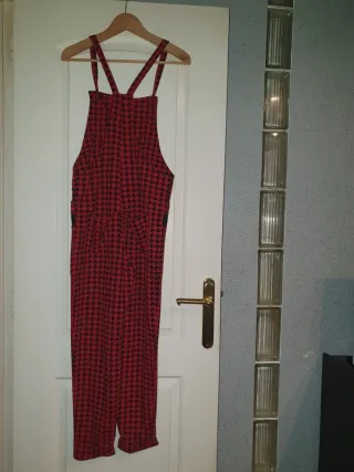 Peto cuadros rojo y negro Animosa