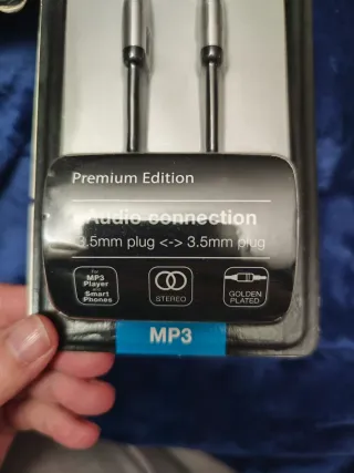 Cable Audio Vivanco 3.5mm Premium Edition