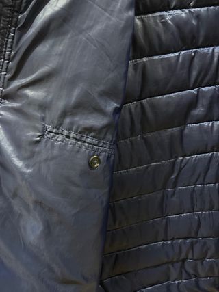 Plumífero azul entretiempo