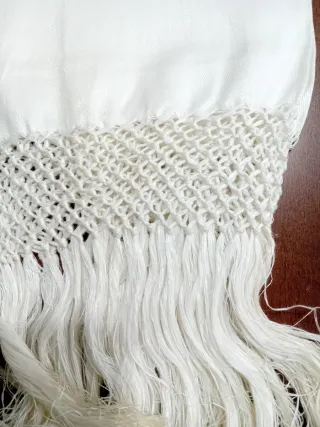 Coppia Asciugamani Lino Operato cm 120x65