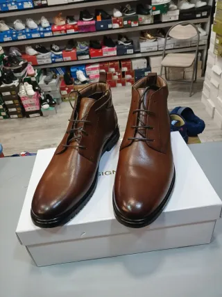 Botas Old Signature Marrones Hombre talla 45 piel