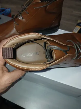 Botas Old Signature Marrones Hombre talla 45 piel