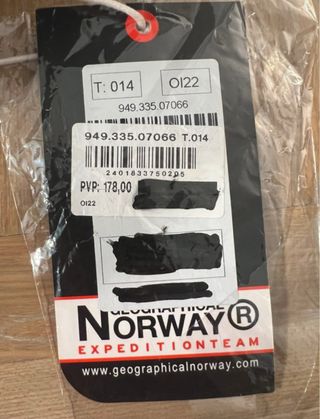 Chaqueta Geographical Norway Polar/Neopreno