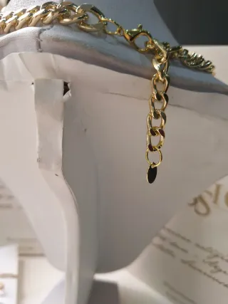 Collana Classica donna groumette con pendenti ross