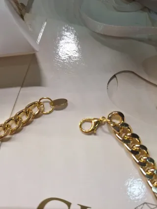 Collana Classica donna groumette con pendenti ross