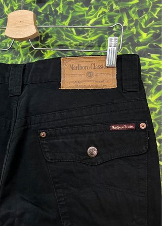 Jeans Marlboro Classics Uomo Nero