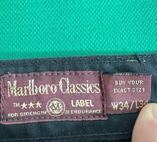 Jeans Marlboro Classics Uomo Nero