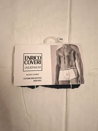 Boxer Uomo Enrico Coveri Nero/Grigio