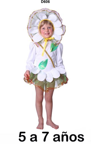 Disfraz Flor T-2 (5-7 años)