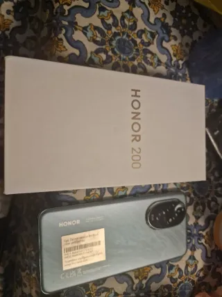 Honor 200 Móvil azul