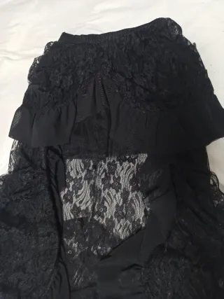 Falda asimétrica Kuroneko